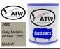 Preview: Jeep, Gray Metallic (Wheel Color), MA8-W: 1L Lackdose, von ATW Autoteile West.